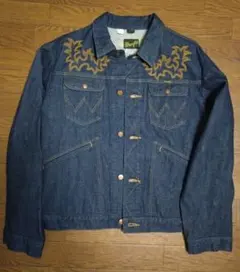 Wrangler/ラングラー 124MJ デニムジャケット 刺繍のサムネイル