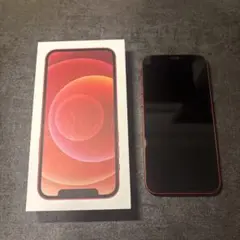 Apple iPhone 12 レッド 充電ケーブル付き