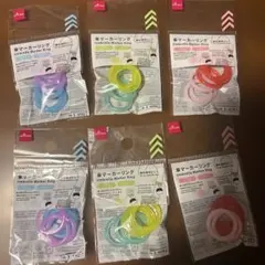 DAISO 傘マーカーリング 6個入り✖︎6セット