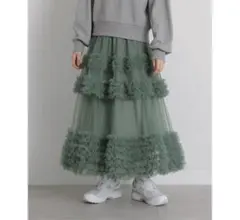 チュールスカート★大きいサイズ