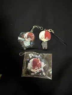 ヒロアカ　轟焦凍　アクリルキーホルダー　ラバーストラップ　マスコット