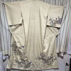 紬の訪問着