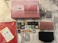 ニンテンドー3DS ピンク 本体とゲームソフト