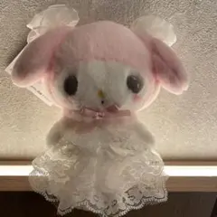 レディマイメロ　マスコットホルダー　ホワイト