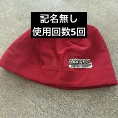 セントラルスポーツ 赤 水泳帽 スイムキャップ