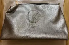 【D.KELLY】ディーケリー　ショルダーバッグ　グレー
