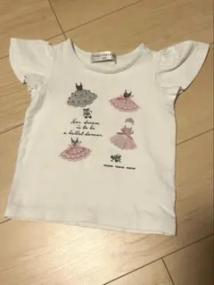 む〜のんのん　バレエTシャツ　100cm