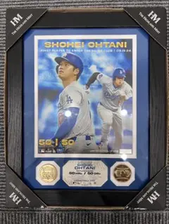 新品大谷翔平2024NL ホームラン王獲得 記念フォトミント 郵便局限定