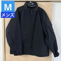 ブラック ナイロンジャケット