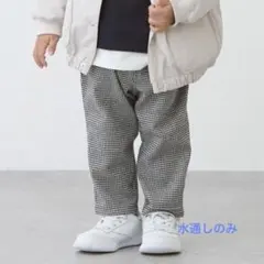 プティマイン 千鳥柄 チェックパンツ