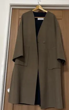 タグ付き未使用✨インディヴィ 極上ハミルトンウールリバーコート ベージュ XL 2025年最新】リバーコートの人気アイテム - メルカリ