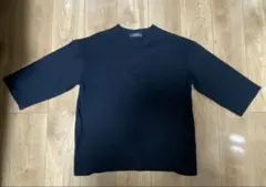 【美品】NANO UNIVERSE 黒 長袖Tシャツ