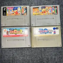 スーパーファミコン ゲームソフト 4本セット