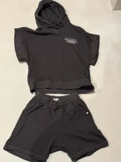 Billabong ブラック フーディーセット M