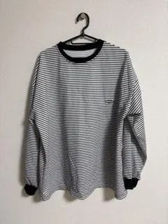 ストライプ長袖Tシャツ
