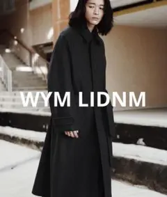 WYM LIDNM WOOLYHERRINGBONE BALMACAANCOAT