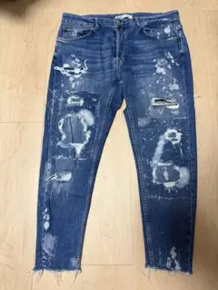 Big John CARROT LEG キャロットレグ ダメージ加工デニム 34 - メルカリ