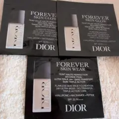 Dior ディオール　フォーエバーフルイドスキン　サンプル　３点