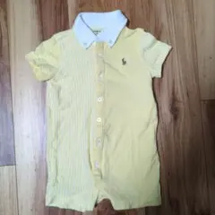 【美品】ラルフローレン　ワンポイント　ロンパース