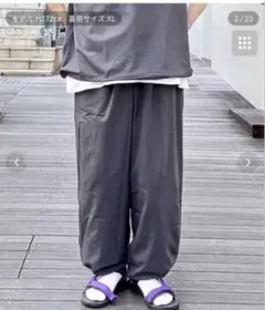 新品　LOFT AIRオーバーパンツ (軽量/高い通気性/ドライタッチ)