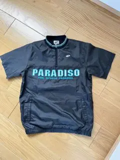 Paradiso パラディーゾゴルフ 半袖ウィンドブレー カーM