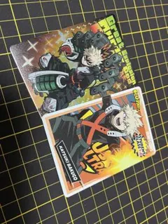 僕のヒーローアカデミア ヒーローズチップス3 爆豪勝己　2枚セット