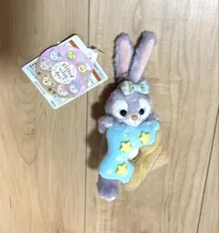 ディズニー ステラルー ぬいぐるみバッジ 20周年 ドーナツ ダッフィーフレンズ