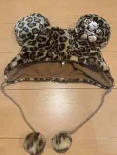 ディズニーファンキャップ ヒョウ柄