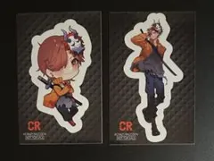 Crazy Raccoon CR ありさか GiGO ステッカー