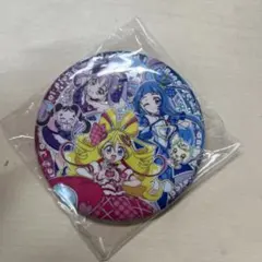 キミとアイドルプリキュア BIGホログラム缶バッジ 全員集合