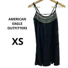 アメリカンイーグルアウトフィッターズ キャミソール XS ブラック ビーズのサムネイル
