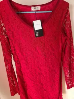 値下げ【新品】レースワンピース タイトワンピース パーティーワンピ　セクシー