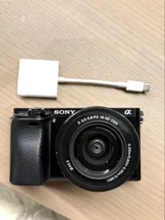 SONY α6000 本体 E PZ 16-50mm ソニー純正レンズ、ケース付 - メルカリ