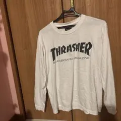 THRASHER ロングスリーブ Tシャツ M ホワイトのサムネイル