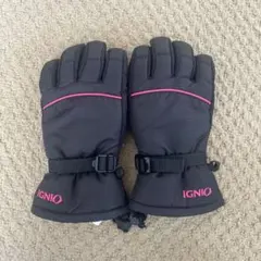 IGNIO スキーグローブ Mサイズ ブラック