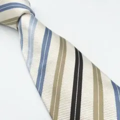 豪華 Zegna エルメネジルドゼニア ネクタイ ジャガード シルク100 花柄