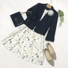 【Lサイズ】セレモニースーツ2点セット　EMMA JAMES 入園　入学　通勤