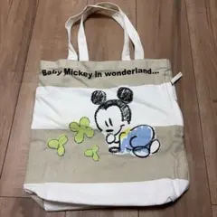 ディズニー ベビーミッキー ミニー トートバッグ