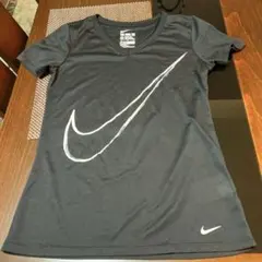 ★未使用★NIKE/ナイキ/黒/DRIFIT♡ 裾ロゴ入りsizeＭ