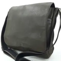 COACH コーチF70555 レザーショルダー 茶 調整可 美品 COACH コーチ F70555 メンズ メッセンジャーレザーショルダー