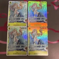 원피스 カードゲーム ナミ EB03-053 4장 세트