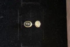 超レア　ヒロタカ　ブラックブラックサファイア&ダイヤモンド　カフリングのサムネイル