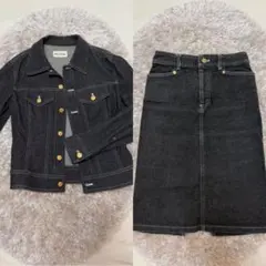 PINKY & DIANNE デニムジャケットスカートセットアップ