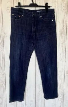 UNIQLO ダークブルー　ボーイフレンドデニム　26インチ