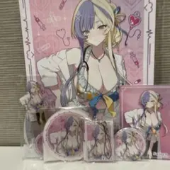 閃乱カグラ WEBくじ 8パイ目 睡蓮 グッズセット アクリルスタンド 他