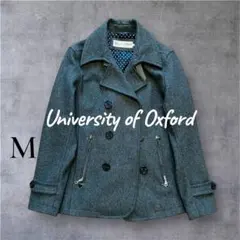 【美品】University of Oxford ピーコート グレー￼￼ M