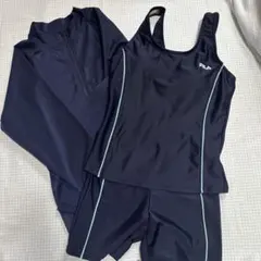 FILA 水着　ラッシュガード　高学年　女の子水着　160㎝　スクール水着