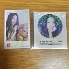 LE SSERAFIM DICON チェキ ポップアップ ユンジン 特典 シール