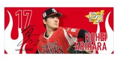 ソフトバンク　ホークス 応援タオル 17 有原航平　未開封