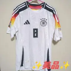 【新品未使用】ドイツ代表08-09ユニフォームOサイズタグ付き adidas ドイツ代表 08/09 ユニフォーム アウェイ 半袖 選手支給
